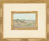 Seaside Dunes by Granville Redmond, Pastel, offered Feb 2014