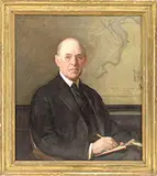 Joseph DeCamp, Robert Archey Woods “South End House First Head Worker, Oil on canvas