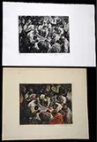 Irwin D. Hoffman, Ten Mixed Ethnic, Etchings on paper