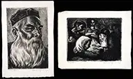 Genre by Irwin D. Hoffman, Etchings on paper, offered Feb 2014