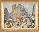 Theresa Bernstein, Parisian Street Scene
