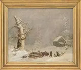 John C. Hagen, Labors End, 1847, Oil on canvas