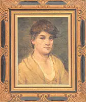Jenne De France by Dante Gabriel Rossetti, Oil on canvas, offered Aug 2013