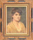Dante Gabriel Rossetti, Jenne De France, Oil on canvas
