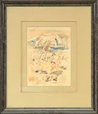 Chaim Gross, Busy Beach