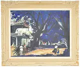 James Carlin, The Village, Watercolor on paper