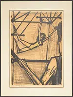 Trapeze Artist by Bernard Buffet, Lithograph on paper, offered Aug 2013