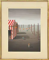 Side Show by Alison Cann-Clift, Serigraph, offered Aug 2013
