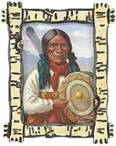 George Stanley, Native American, Oil on canvas board