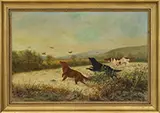 Newbold Hough Trotter, Too-Fast 1888, Oil on canvas