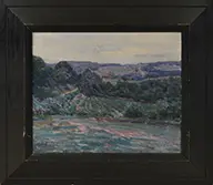 Summer Hills by Charles Harold Davis, Oil on canvas, offered Feb 2015