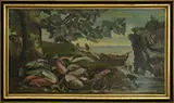 Unsigned, Fisherman’s Catch, Oil on canvas