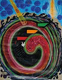 Huang Mulang, Theme Reincarnation, Oil on canvas