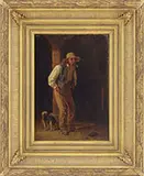 Thomas Waterman Wood, A Poor White, Oil on canvas