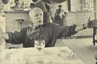 Alexander Liberman, The Artist in His Studio”, Three Photographs, Photographic prints mounted on boards with stretcher backs,