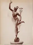 Fratelli Alinari, Mercury by Giovanni Bologna, Sepiatone albumen print