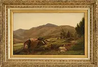 Rocky Hillside with Hill Beyond by William Hart, Oil on canvas, offered Feb 2016