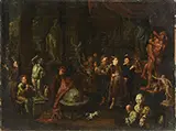 Gerard Thomas, The Sculptor’s Studio, Oil on canvas