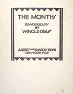 Winold Reiss, The Months” (Twelve Works), Woodcuts on paper