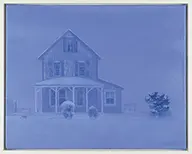 John Dowd, First Snow Beach Point, Oil on linen