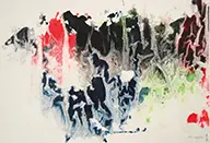 Nancy Chu Woo, Abstract, Ink on paper