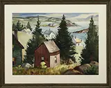 Henry Gasser, Monhegan Harbor