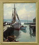 Emile A. Gruppe, Boats in Harbor