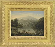 Robert Salmon, View of Greenock,” Scotland, Oil on panel