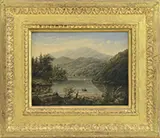 Robert Salmon, View of Greenock,” Scotland, Oil on panel