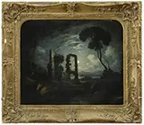 William Matthew Prior, Moonlit Landscape, Oil on canvas