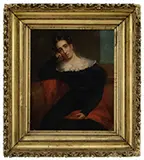 Thomas Sully, Portrait of Helen Sullivan, Oil on canvas laid down on panel