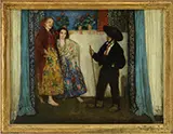 Francis Luis Mora, Childrens Pantomime, Oil on canvas