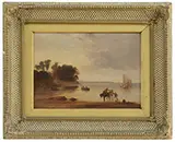 Anthony Copley Fielding, The Mouth of the Yare, Oil on panel