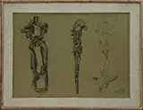 Dimitri Hadzi, Studies for Bronze