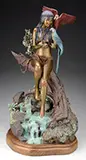 Kim Kori, Island Beauty, Bronze Mounted to a revolving walnut base