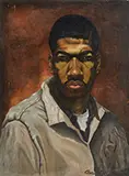 Arnold Hurley, Self Portrait, Oil on canvas