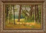 James Everett Stuart, A Bit of Sunshine Through the Trees on Mt