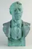Untitled by Bronze Bust Of A Gentleman By John Massey Rhind, Nicely sculpted bust of an unknown gentleman in a fine verdigris patina, offered Aug 2003