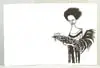 Gregorio Prestopino, Rooster and Lady with Another Print, Pencil signed print New Years card