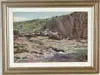 Howard Russell Butler, Slanting Rocks, Base of Bald Head Cliff Ogunquit, Maine