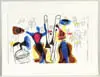 J Kearns, Man on Stilts, Limited Edition print 102/250