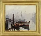 Morning Preparations by Emile Albert Gruppe, Oil canvas, offered Aug 2017