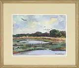 Stanley Woodward, Marsh, Watercolor on paper