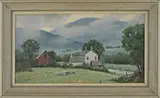 Junius Allen, Vermont Vista, Oil on canvas