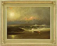 After the Storm by Franklin Dullin Briscoe, Oil on board, offered Aug 2017