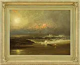 Franklin Dullin Briscoe, After the Storm, Oil on board