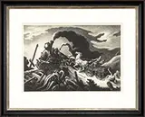 Wreck of the Old 97 by Thomas Hart Benton, Lithograph, 1944 (Fath 63), offered Aug 2017