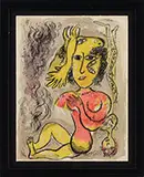Marc Chagall, Le Cirque, Lithograph in colors, 1967 (Mourlot 515)
