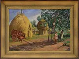 Paul-Émile Pissarro, Children Picking Figs