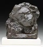 Émile Antoine Bourdelle, Masque Enfant Endormi
